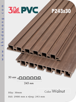 3K Pvc Decor P243x30 Walnut