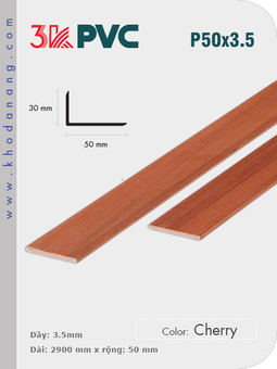 3K Pvc Decor P50x3.5 Cherry