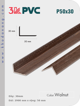 3K Pvc Decor P50x30 Walnut