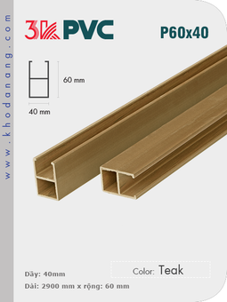 3K Pvc Decor P60x40 Teak