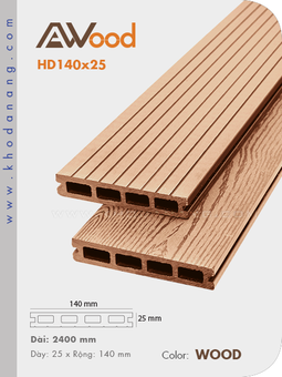 Sàn gỗ Awood HD140x25-wood