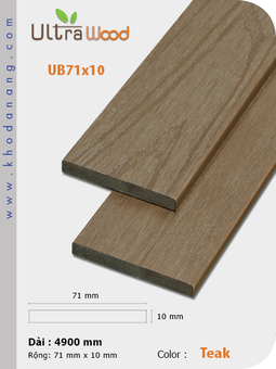 UltrAWood UB71x10 Teak