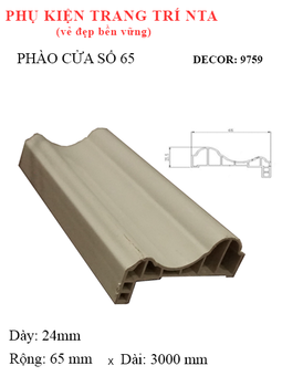 Phào cửa sổ 65 - 9759