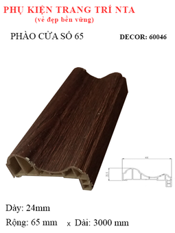 Phào cửa sổ 65 - 60046