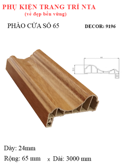 Phào cửa sổ 65 - 9196