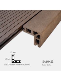 Sàn gỗ Awood SA60x25 Coffee