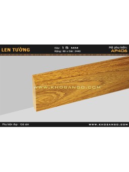 Phào chân tuờng Laminate PK305