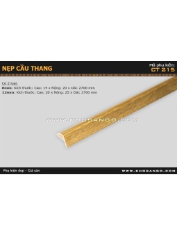 Nẹp nhựa cầu thang CT-215