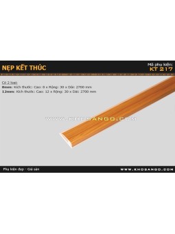 Nẹp nhựa kết thúc KT-217