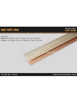 Nẹp nhựa nối sàn NS-228