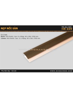 Nẹp nhựa nối sàn NS-229