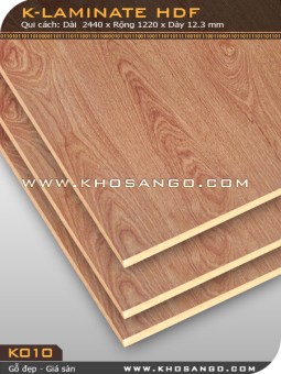 Ván Laminate HDF K010